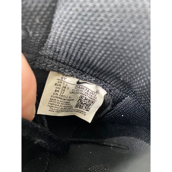 Nike Blazer Mid GS Black and Pink Cheetah Sneakers  DA4674-001 Size 6Y - Picture 10 of 11